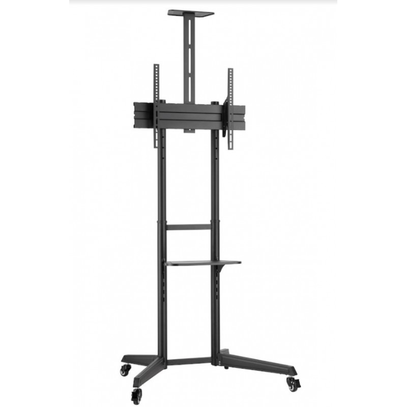 SOPORTE INTELAID TV MOVIL EN ACERO REGULABLE EN ALTURA  ESTANTE PARA CAMARA IT-SMT