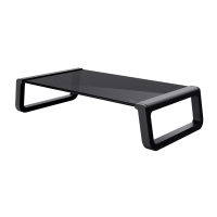 SOPORTE TRUST MONITOR VIDRIO STAND BLACK