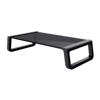 SOPORTE TRUST MONTA MONITOR VIDRIO STAND BLACK