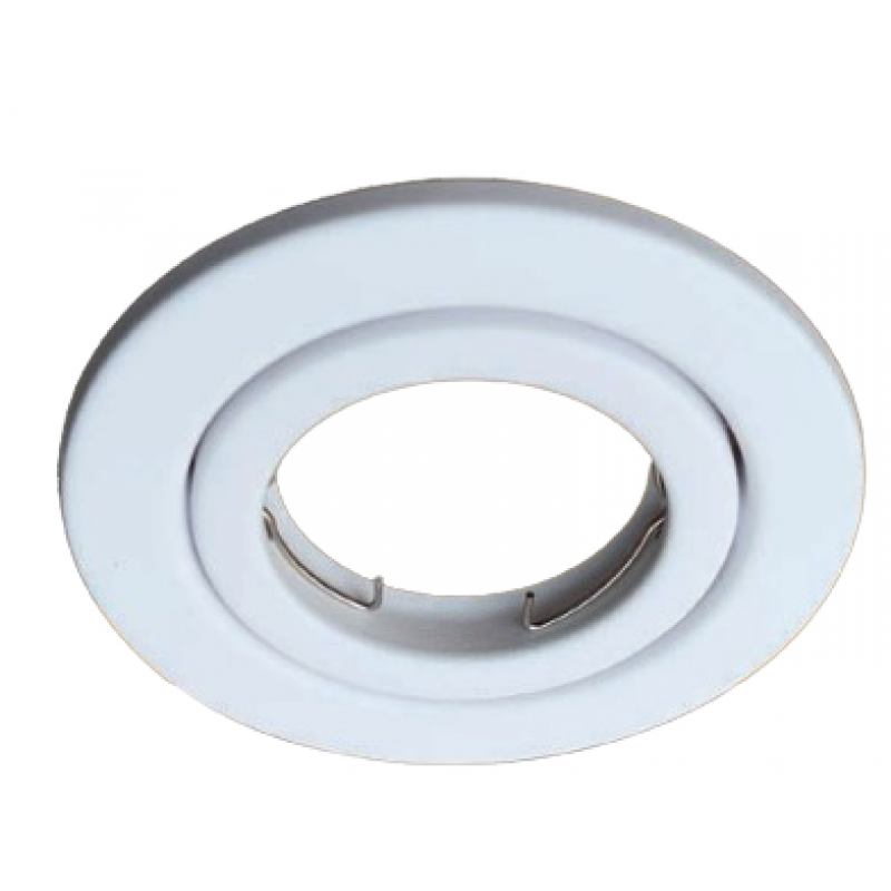 SPOT METALICO REDONDO MOVIL BLANCO 100MM – TREFI