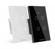 TECLA HUNNOX SMART TACTIL 4 CANALES NEGRO