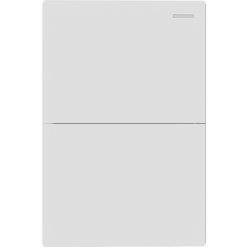 TECLA MILAN BLANCO MACROLED, 2 CANAL, 2 VIAS, AC 250V, 10A MAX. BASTIDOR METALICO