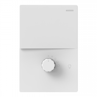 TECLA Y DIMMER LED MILAN BLANCO MACROLED, 1 CANAL, AC 250V, 10A MAX. 1 DIMMER, BASTIDOR METALICO