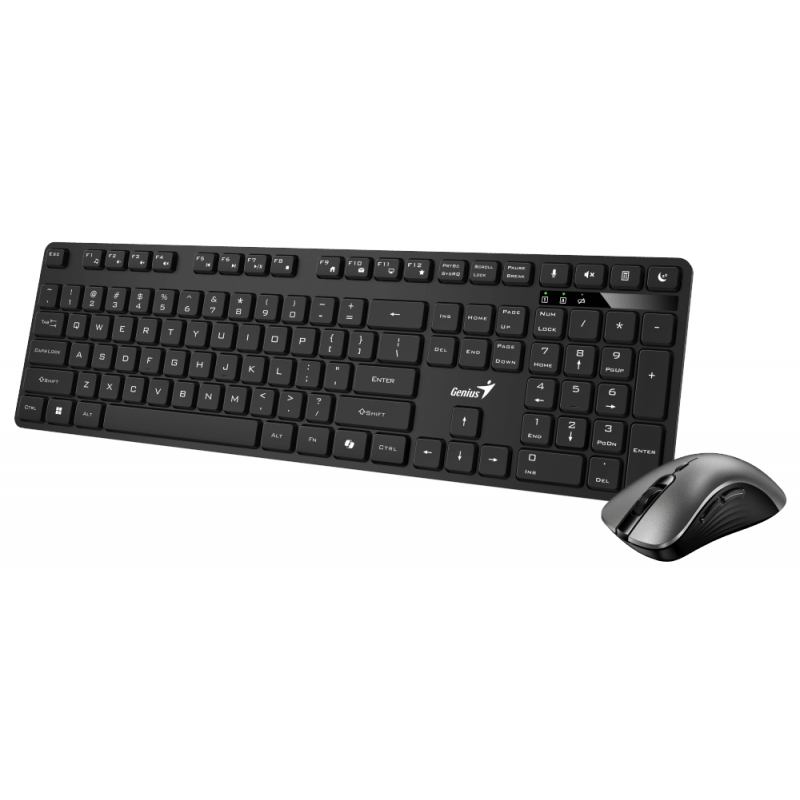 TECLADO + MOUSE COMBO GENIUS WIRELESS KM-8216s BLACK