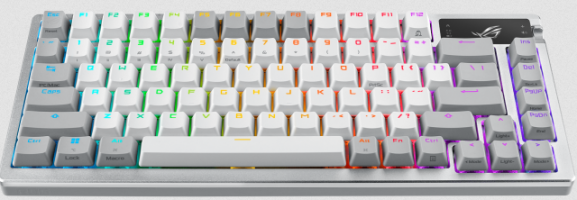 TECLADO ASUS M701 ROG AZOTH WHITE NX MECHANICAL ES