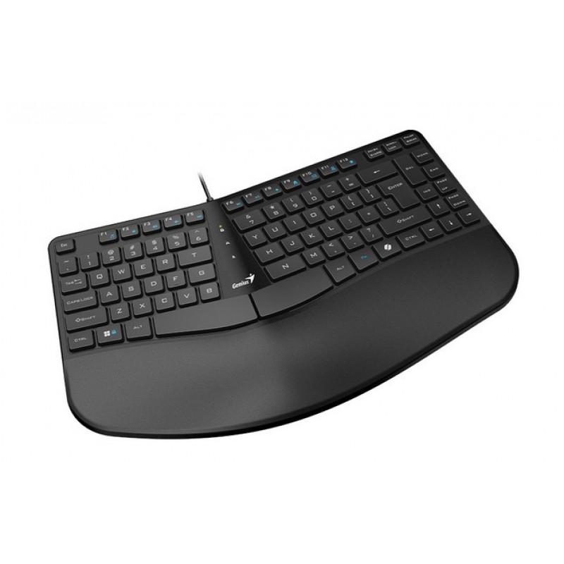 TECLADO CURVO ERGONOMICO GENIUS ERGO KB-700 BLACK USB