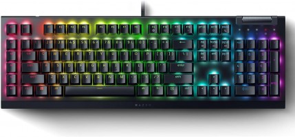 TECLADO GAMER RAZER BLACKWIDOW V4 X YELLOW-SWITCH LINEAR SILENT ESPAÑOL