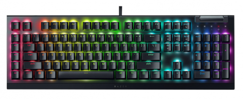 TECLADO GAMER RAZER BLACKWIDOW V4 X YELLOW