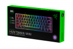 TECLADO GAMER RAZER HUNTSMAN MINI PURPLE-SWITCH CLICKY ESPAÑOL