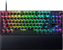 TECLADO GAMER RAZER HUNTSMAN V3 PRO TKL BLACK OPTICAL ANALOG US-EN
