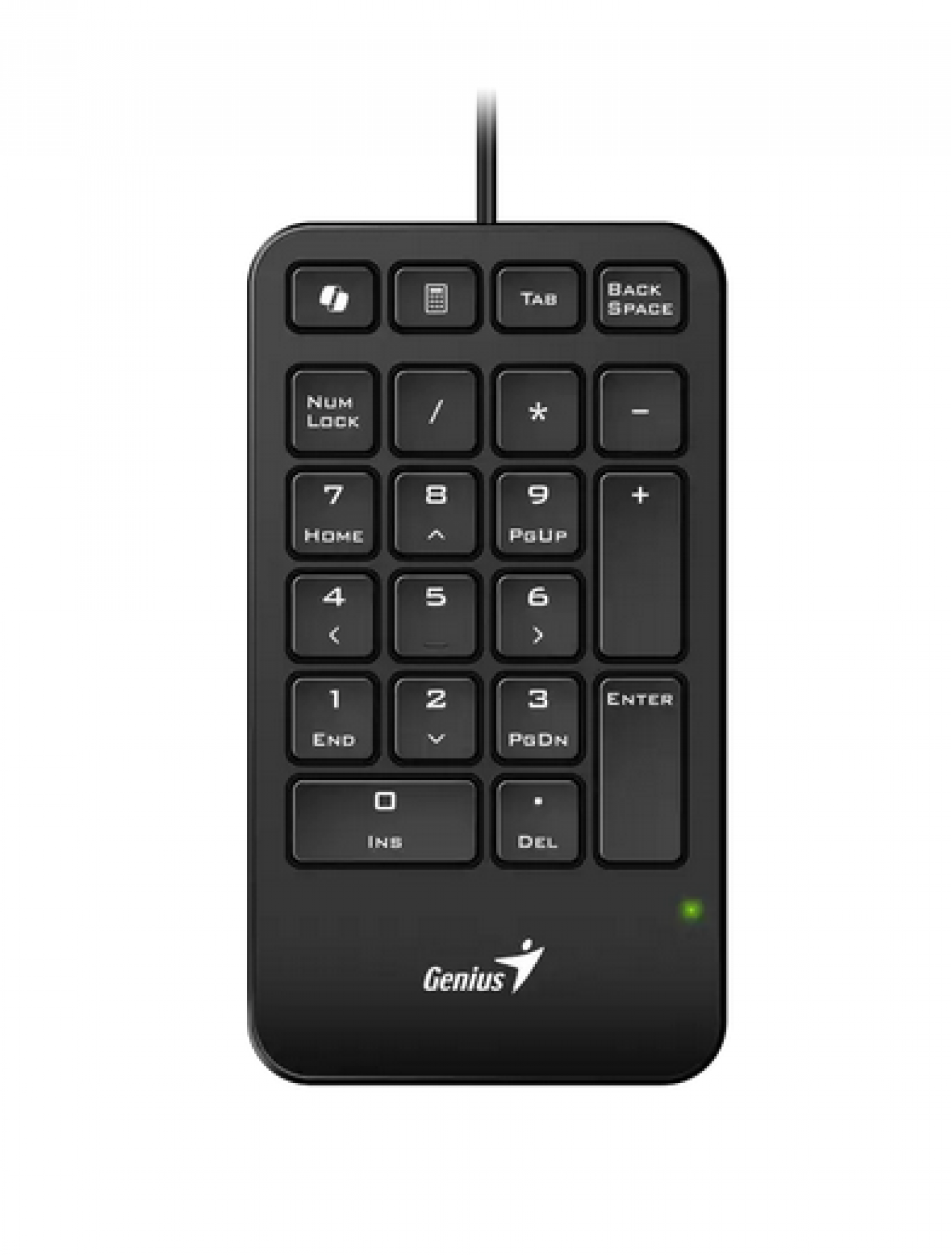 TECLADO GENIUS NUMERICO NUMPAD 125 USB-A BLACK