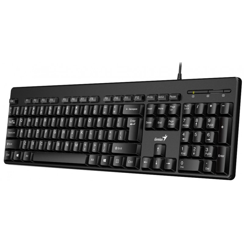 TECLADO GENIUS RS2 KB-116 SP BLK