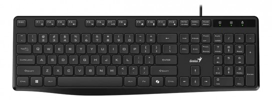 TECLADO GENIUS RS2 KB-117S AI SP BLK USB