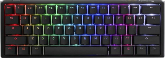 TECLADO MECANICO DUCKY ONE 3 MINI - HOTSWAP - CHERRY MX RED - RGB