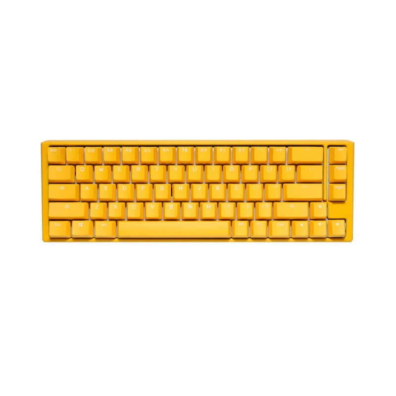 TECLADO MECANICO DUCKY ONE 3 SF Yellow SF Gaming Tastatur, RGB LED - MX-Silent-Red (US)