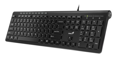 TECLADO USB GENIUS SLIMSTAR 230II BLACK