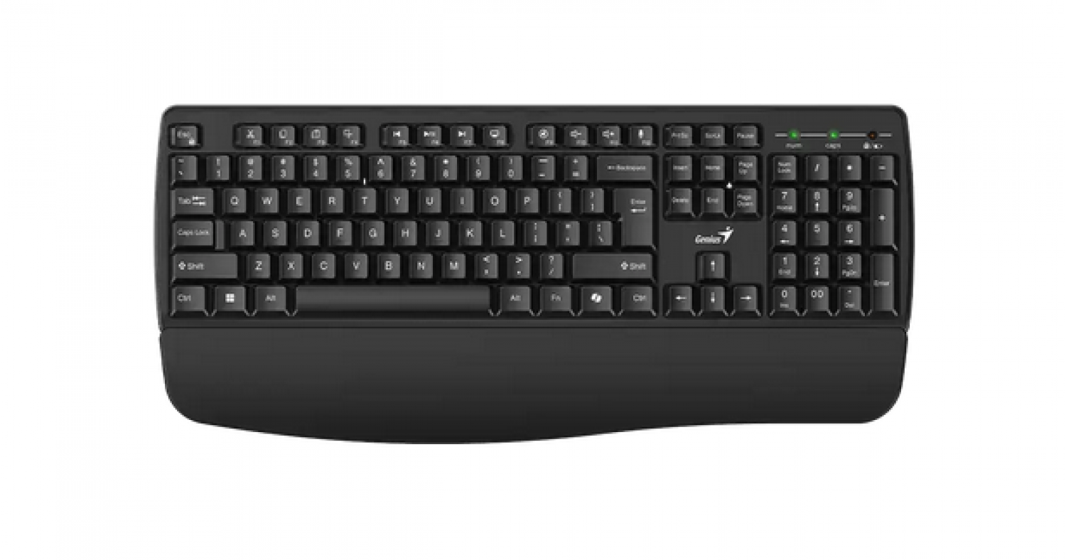 Teclado Wireless Genius Kb-7123 Black