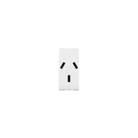 TOMACORRIENTE 10 A - 1 Modulo BLANCO ABB