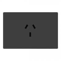 TOMACORRIENTE 20A MILAN GRIS MACROLED, AC 250V, 20A MAX. BASTIDOR METALICO