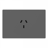 TOMACORRIENTE MILAN GRIS MACROLED, AC 250V, 10A MAX. BASTIDOR METALICO