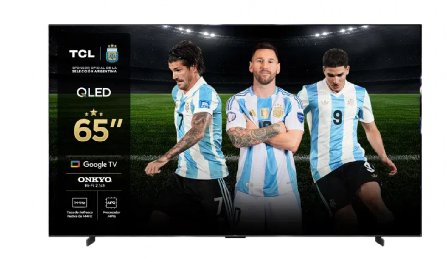 Tv 65 Smart Tcl Qled 4k Google Tv 65p8k 144hz