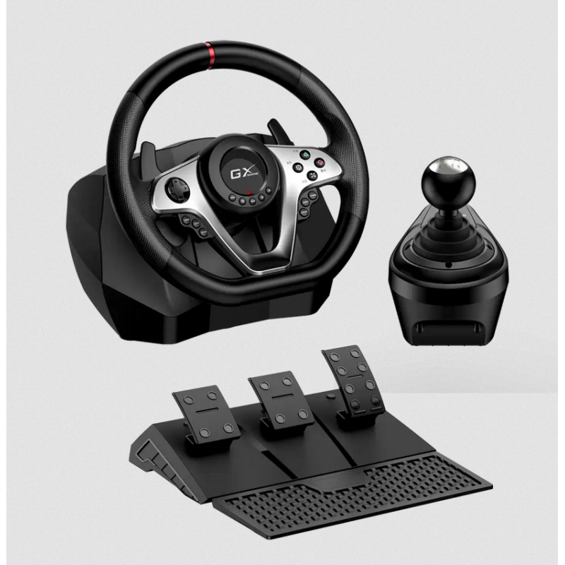 VOLANTE Y PEDALERA GENIUS SPEEDMASTER X1 CAJA MANUAL