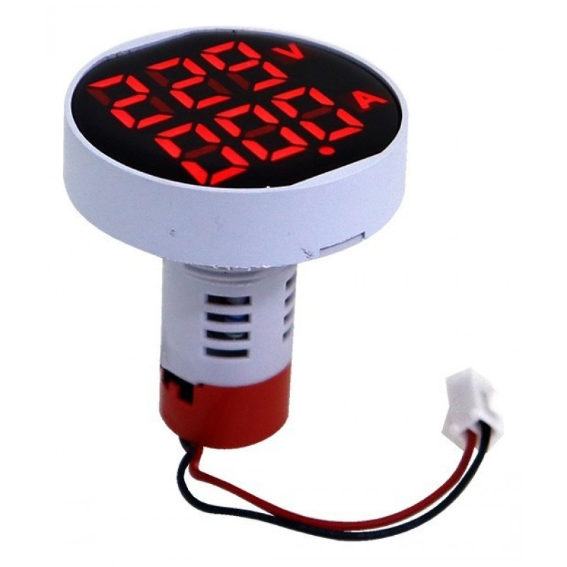 VOLTIMETRO AMPERIMETRO DE PANEL 50MM GF-50D