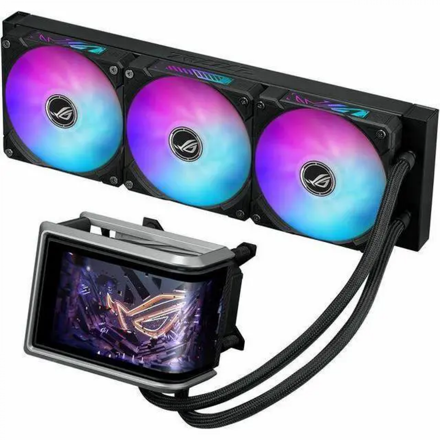 Water Cooler Asus Amoled Rog Ryuo Iv 360 Argb