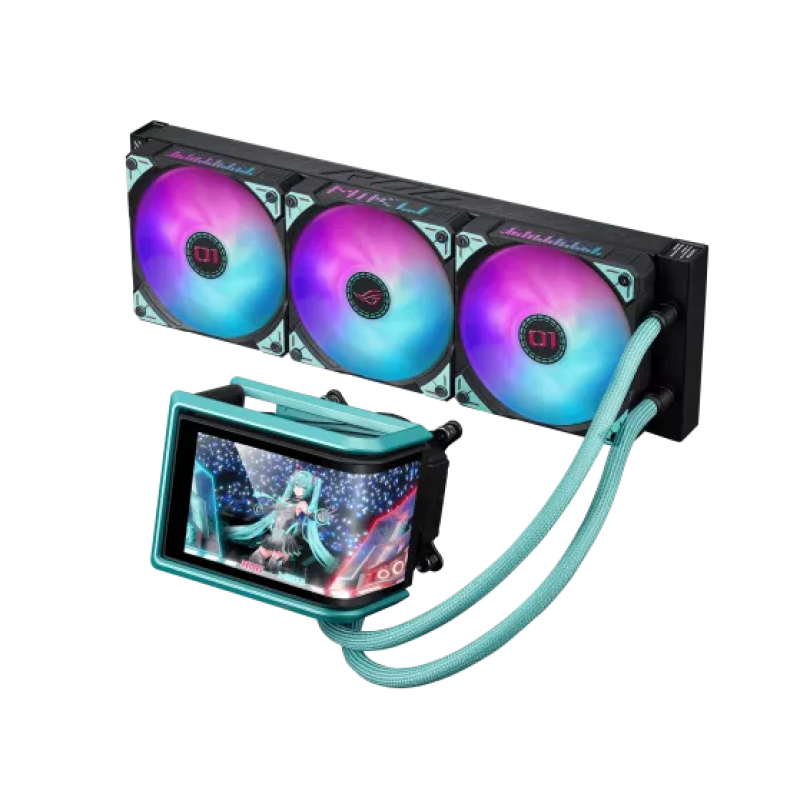 WATER COOLER ASUS ROG RYUO IV 360 ARGB MIKU EDITION