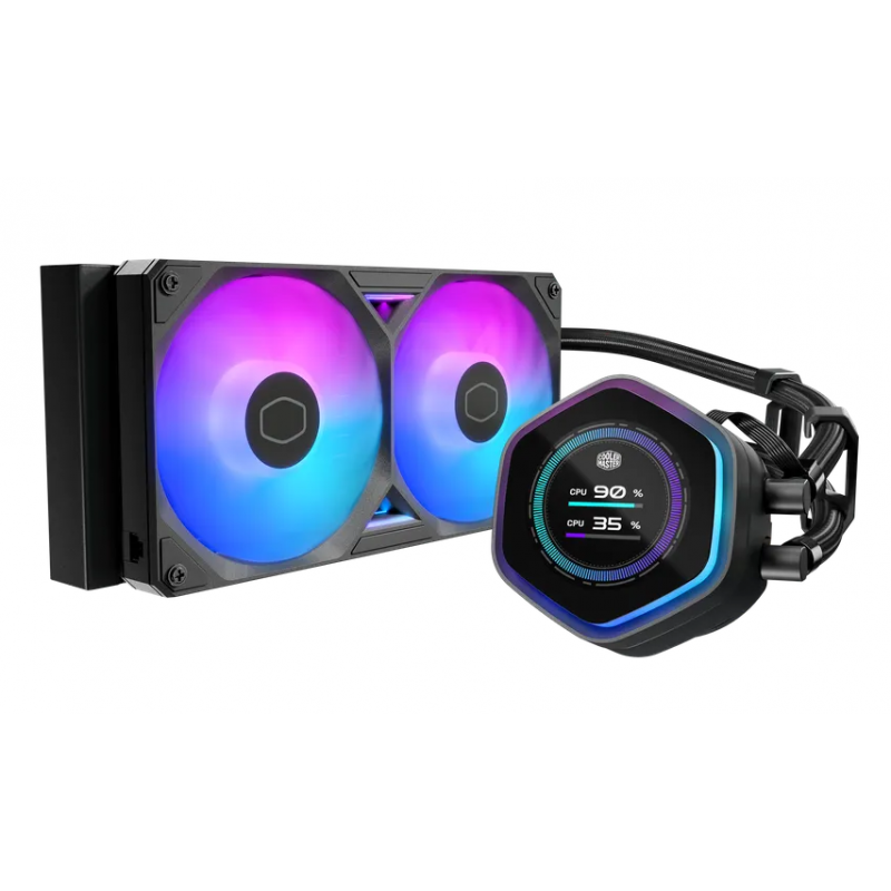 WATER COOLER MASTER MASTERLIQUID 240 ATMOS II LCD ARGB
