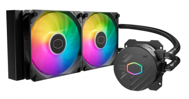 WATER COOLER MASTER MASTERLIQUID 240 CORE NEX ARGB BLANCO