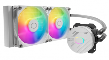 WATER COOLER MASTER MASTERLIQUID 240 CORE NEX ARGB BLANCO