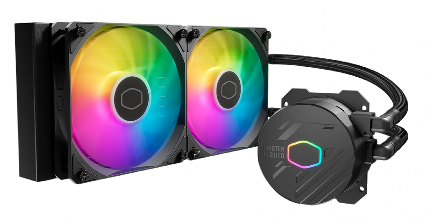 Water Cooler Master Masterliquid 240l Core Argb Blanco