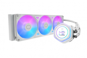 WATER COOLER MASTER MASTERLIQUID 360 ATMOS II LCD WHITE