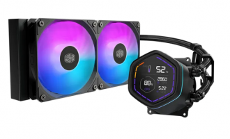 WATER COOLER MASTER MASTERLIQUID CORE NEX DIGITAL 240 BLACK ARGB