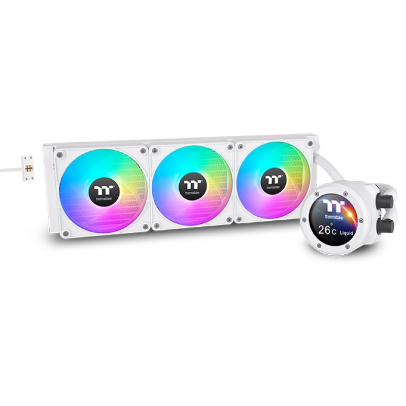 WATER COOLER THERMALTAKE TH360 V2 ULTRA EX ARGB SYNC WATER BLOCK SNOW EDITION