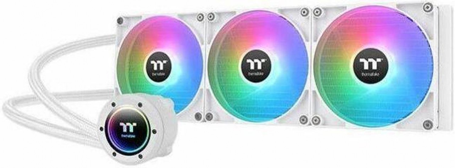 WATER COOLER THERMALTAKE TH420 V2 ARGB SYNC SNOW EDITION