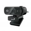 WEBCAM GENIUS FACECAM OPEN BLACK FHD - CON TAPA - WINDOWS HELLO