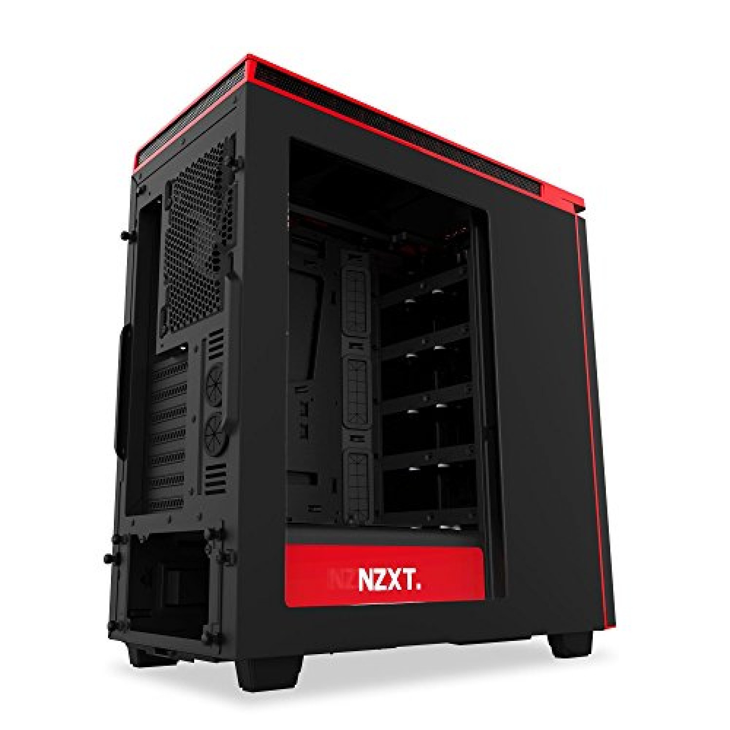 NEW BYTES GAMER GAMER NZXT H440 BLACK MATE RED NZXT