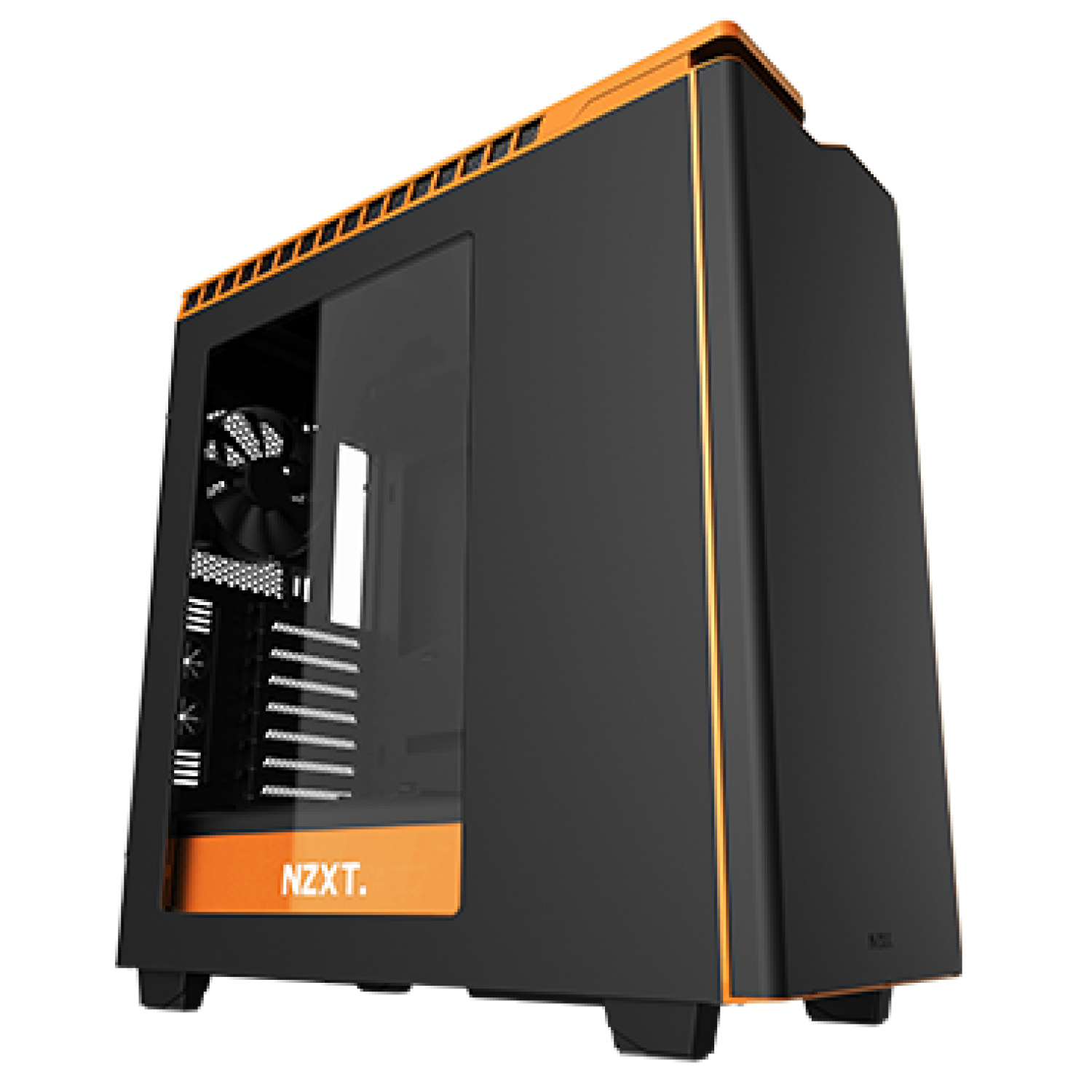 GAMER NZXT H440 BLACKORANGE_ _7360 Distribuidor Mayorista de