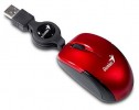 Imagen - MOUSE GENIUS MICRO TRAV RETRAC RUBY