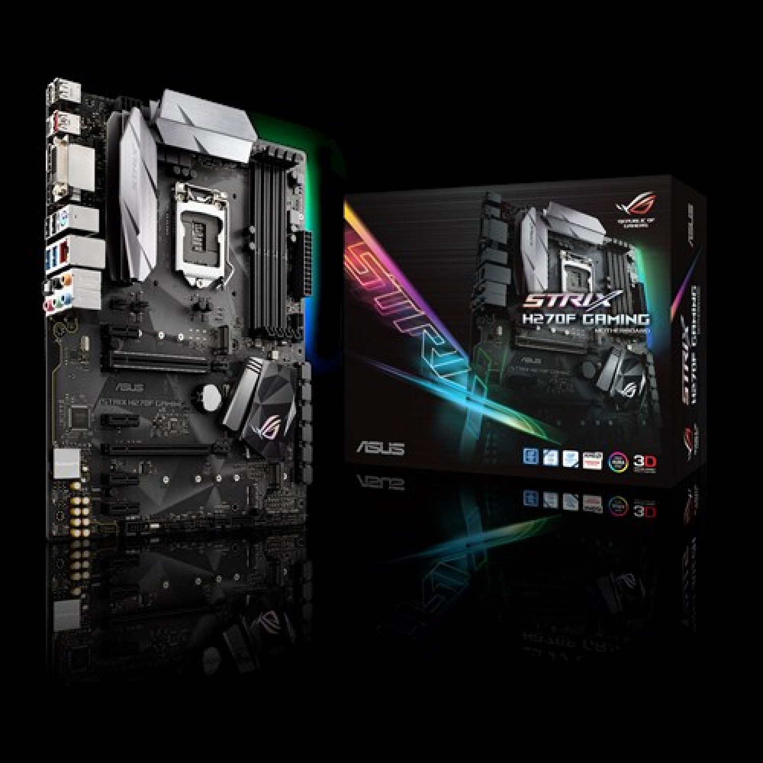 NEW BYTES MOTHER ASUS MOTHER ASUS 1151 STRIX H270F 