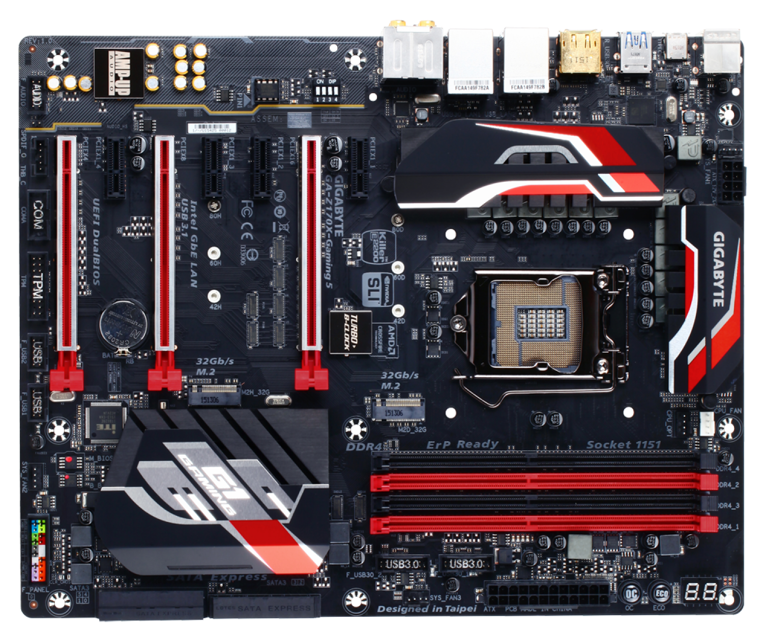 NEW BYTES MOTHER GIGABYTE MOTHER GIGABYTE (1151) GA Z170X GAMING 5 GIGABYTE