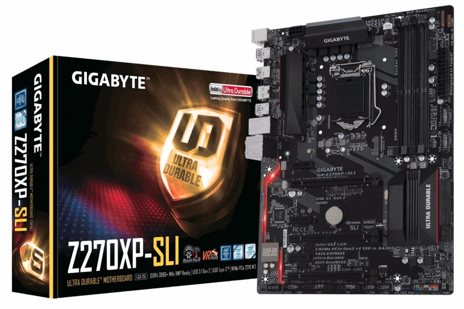 Gigabyte ga z270xp sli обзор