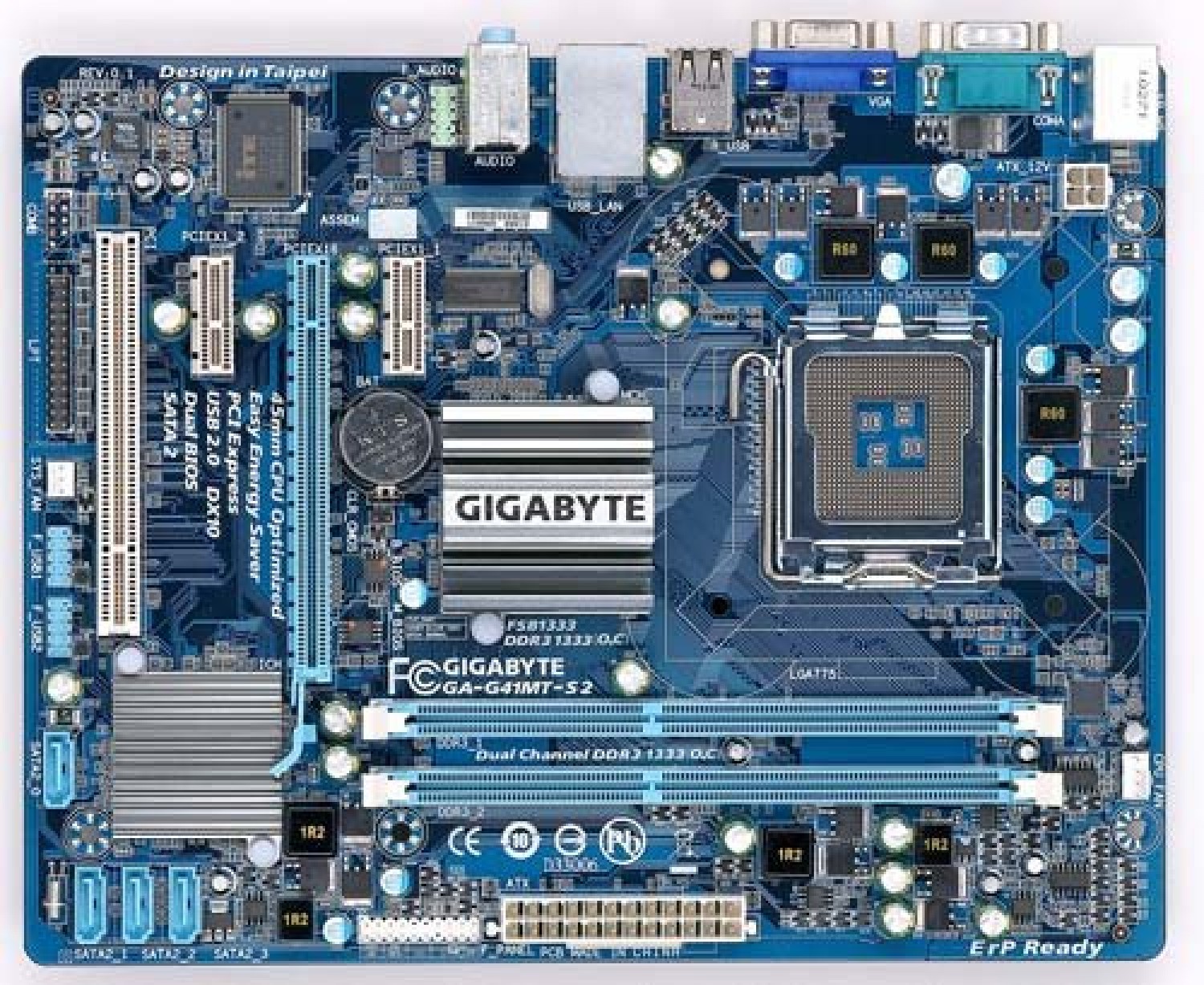 Gigabyte ga g41mt d3v обзор