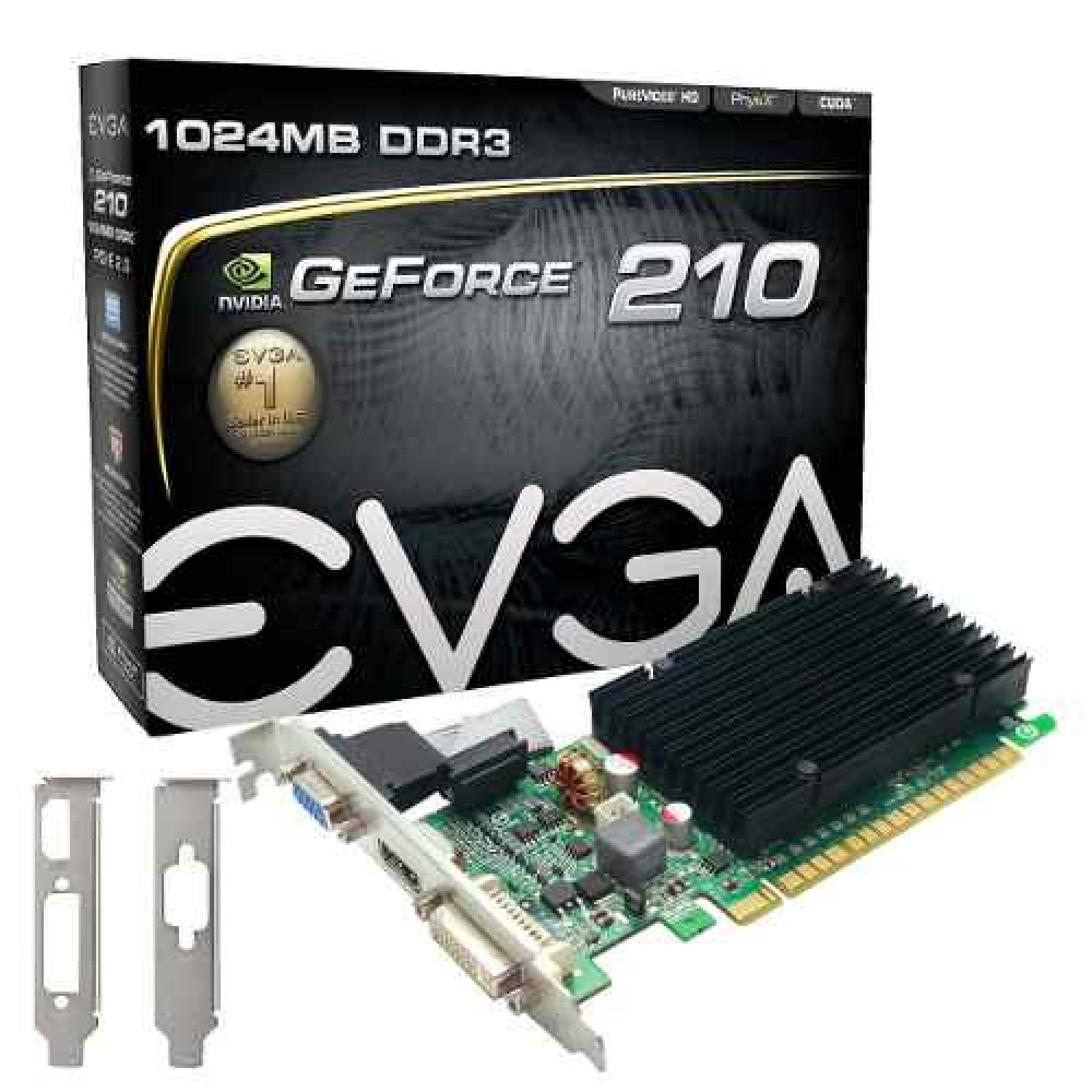 New bytes placa de video placa de video evga g210 1g ddr3 hd evga