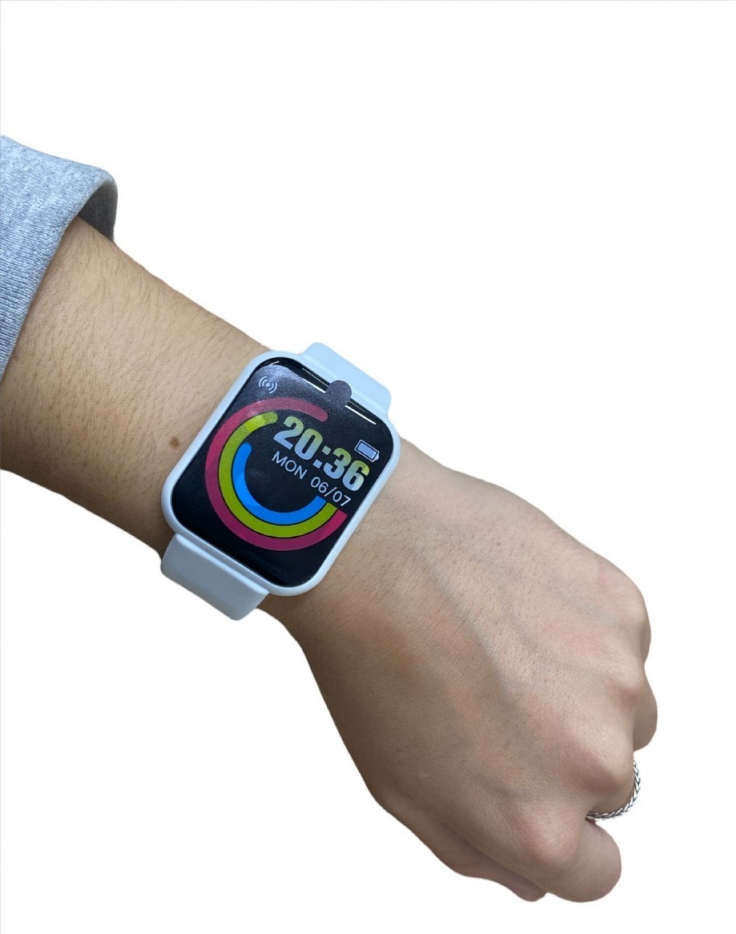 SMARTWATCH NOGANET BLANCO NGSW04 116618 | Distribuidor Mayorista de  Informatica Computacion Importador