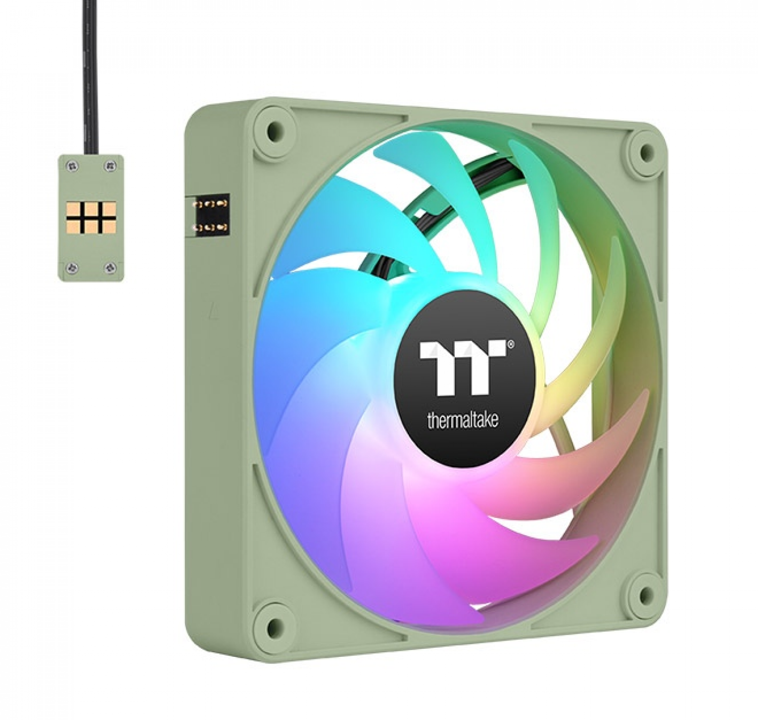Gabinete Cooler Thermaltake CT120 EX ARGB Sync Matcha Green