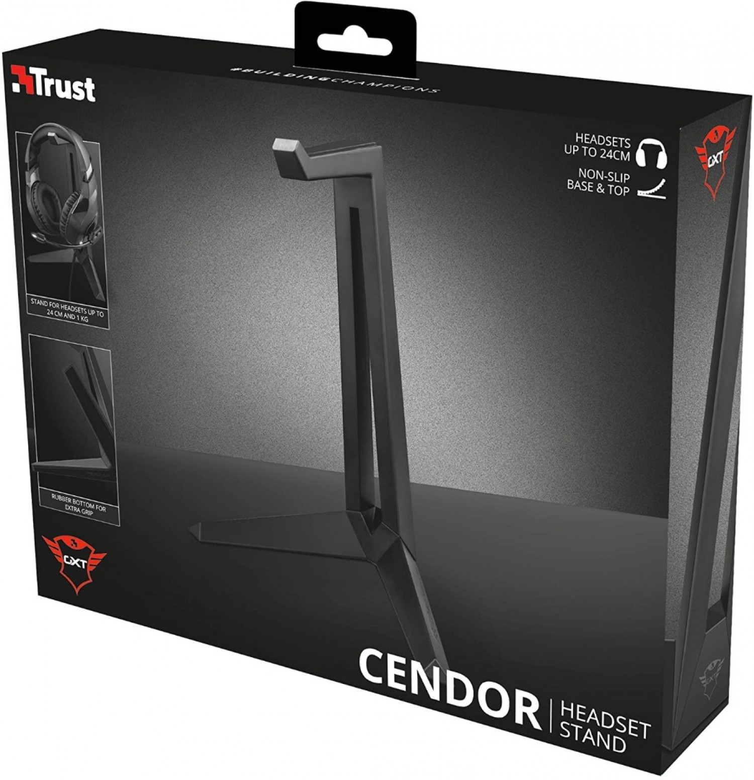 Soporte de Auriculares Gaming Gxtrust 260 Cendor Universal y Antideslizante