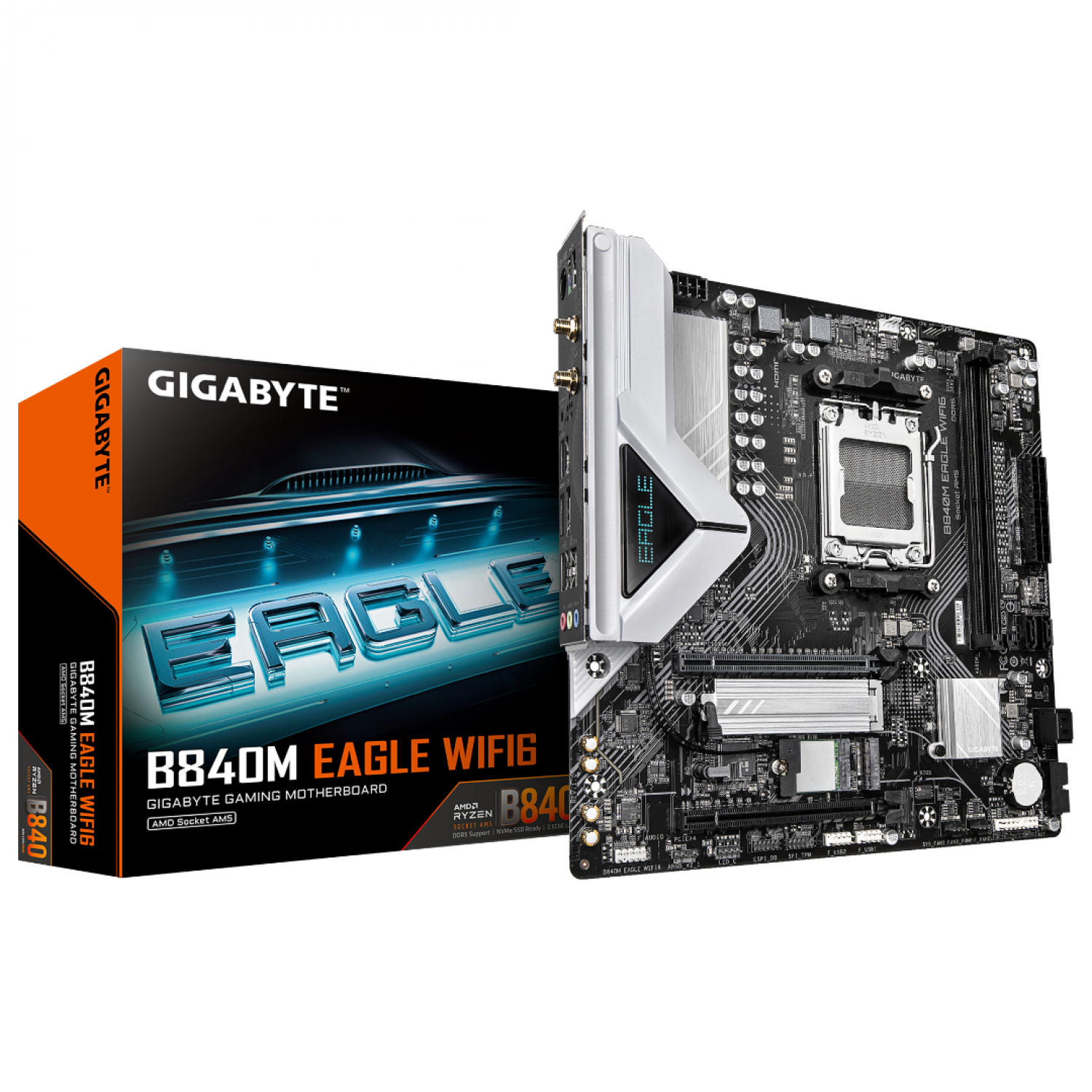 Mother Gigabyte (AM5) B840M Eagle WIFI6
